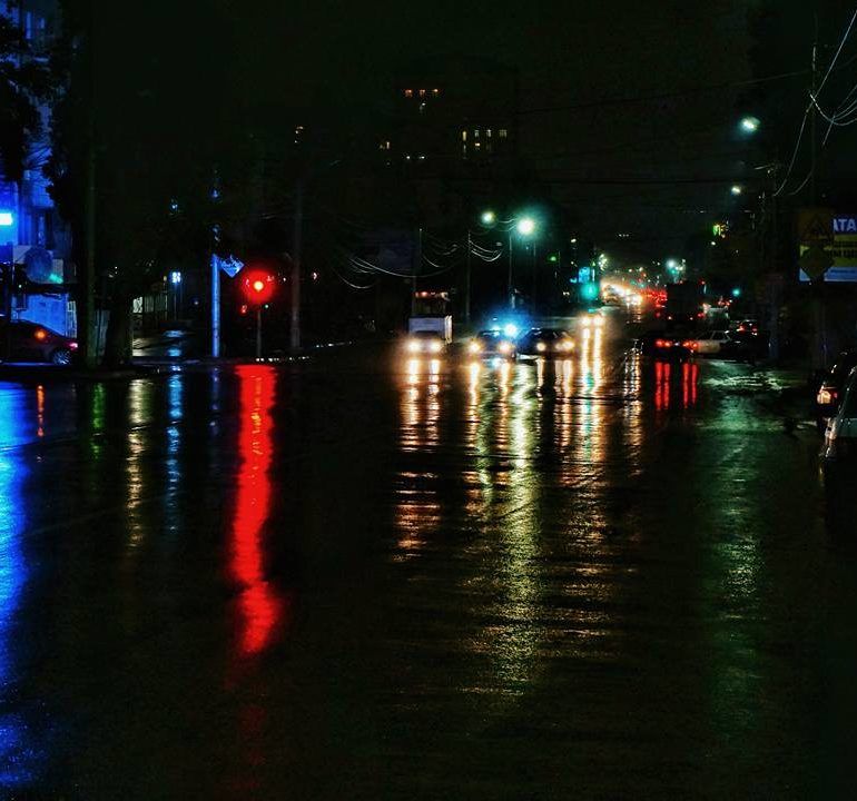 Фото Ночная Махачкала