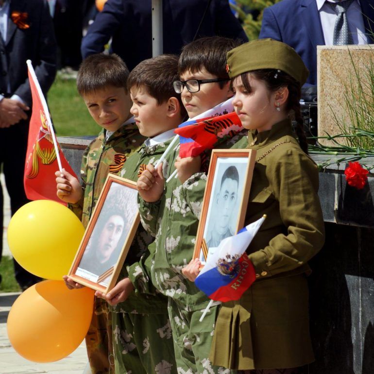 Фото Празднование Дня Победы в Леваши. 2016 год