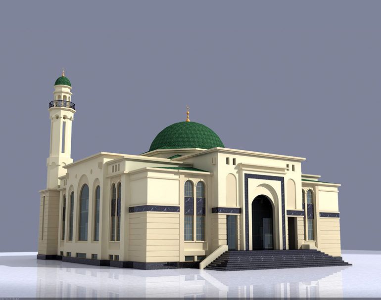 Фото Строительство Джума-мечети