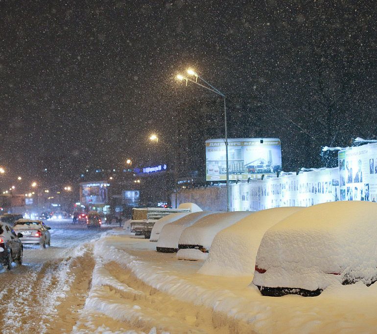 Фото Первый снег