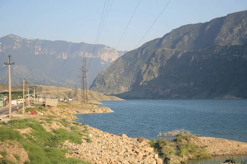 Ирганайское водохранилище.