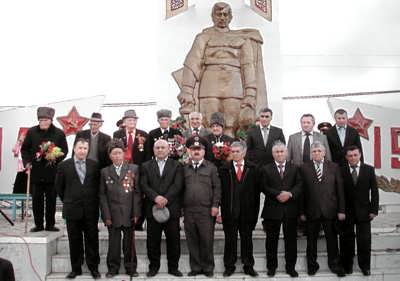 Встреча с ветеранами Великой Отечественной войны. 9 мая 2009 г.
